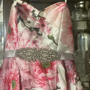 Flower formal dress